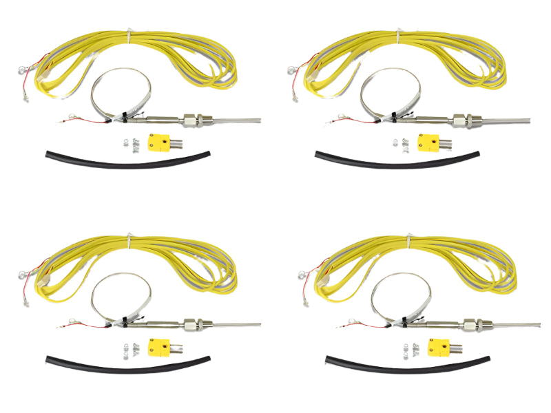AEM30-2068-4-AEM Single K-Type Thermocouple Kit - 4 Pack-Wiring Connectors-AEM