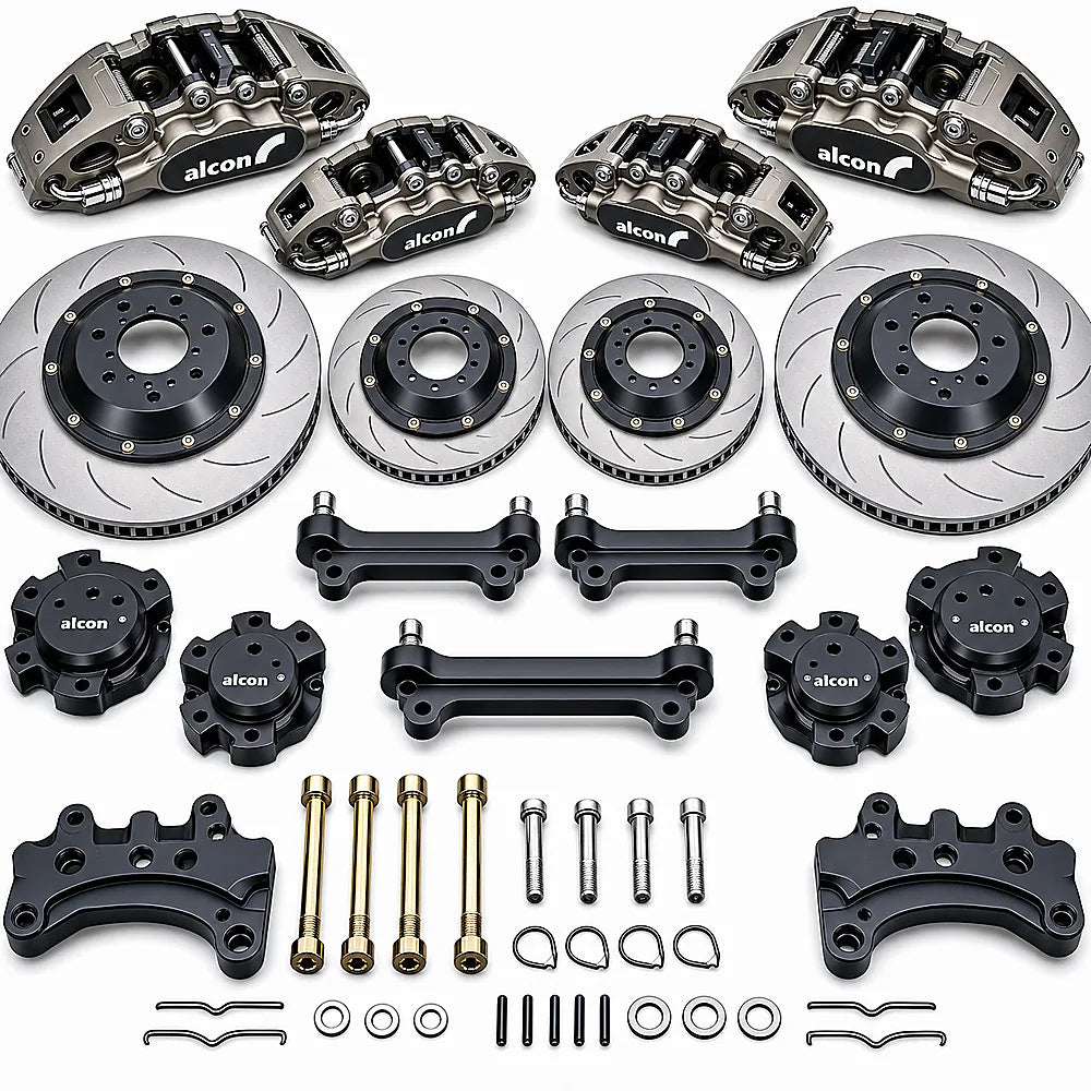 Alcon BRK200525 Chevy C6 Front and Rear Street Kit
