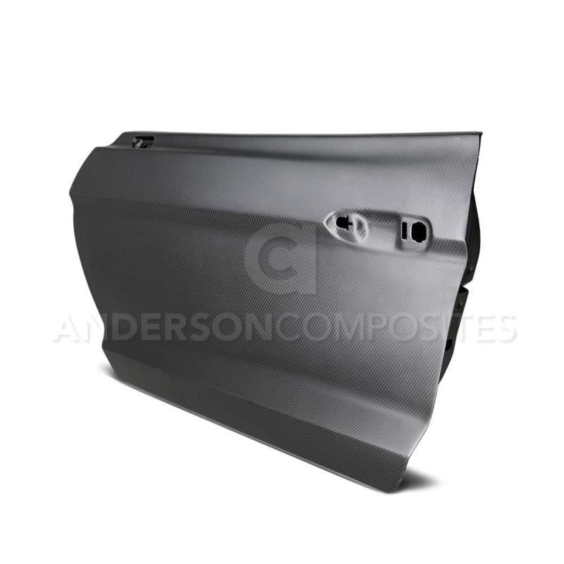 Anderson Composites 15-17 Ford Mustang Dry Carbon Doors (Pair) Anderson Composites