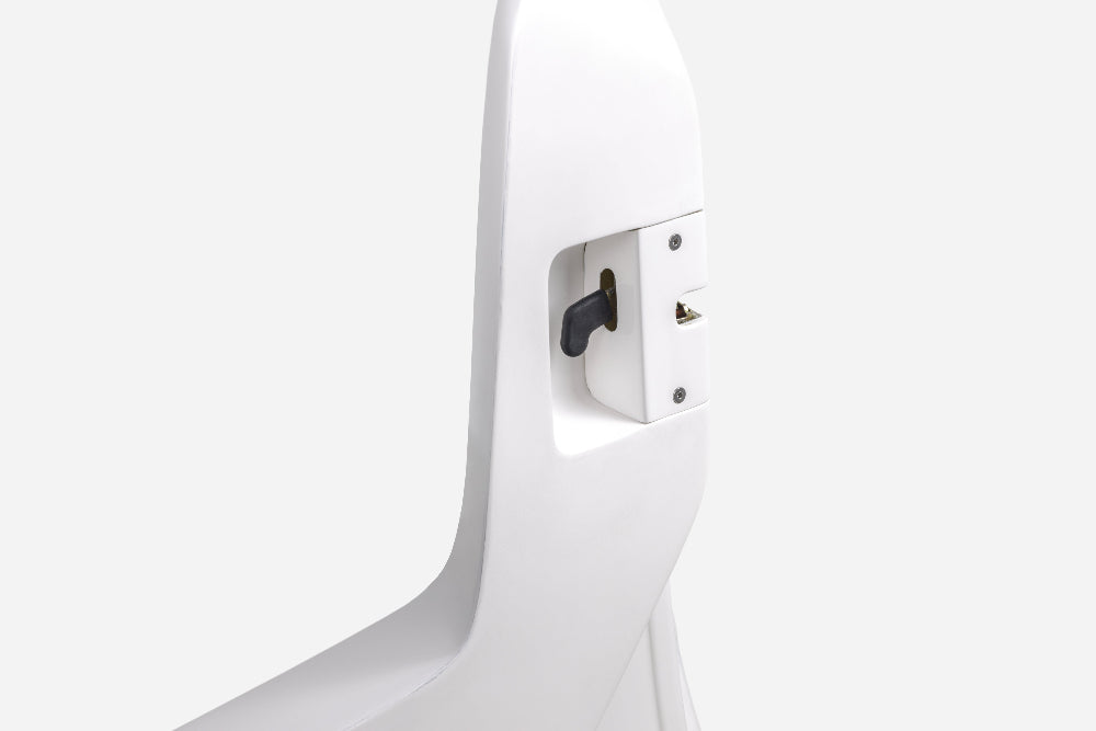 Close-up showing smooth gel coat and detailed finish