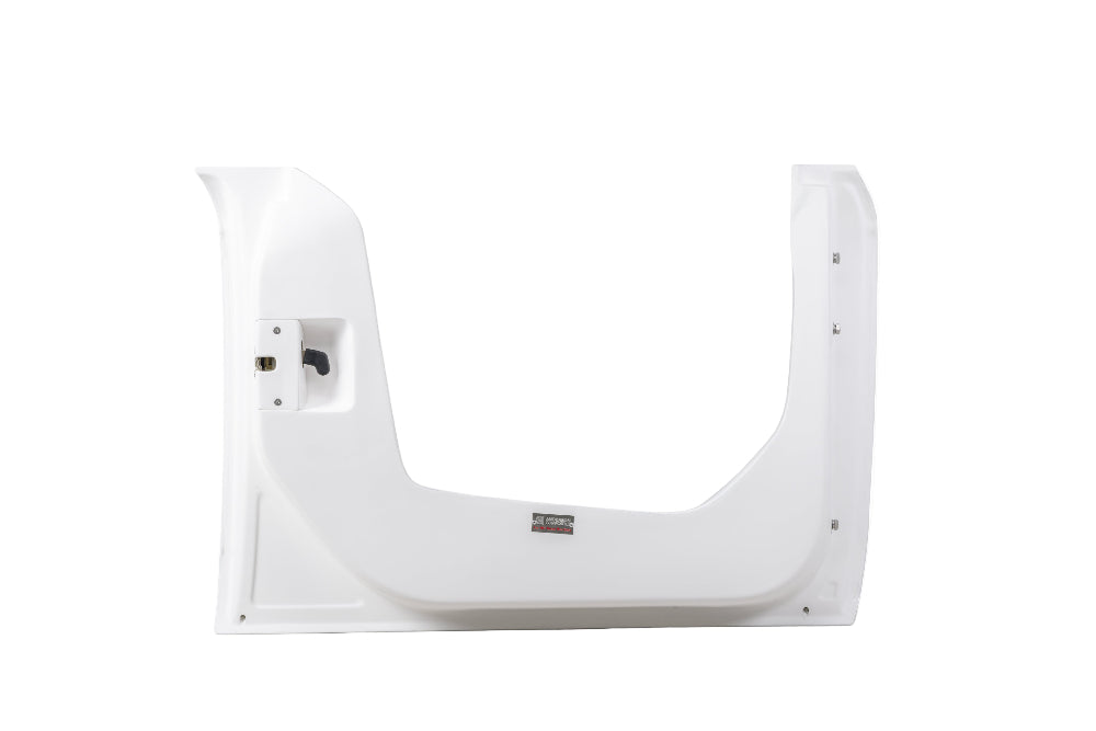 Close-up showing smooth gel coat and detailed finish