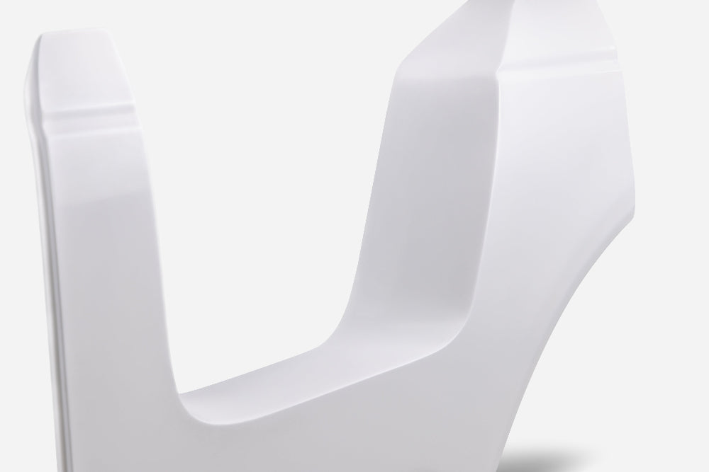 Angle showing fitment and alignment with factory hinges