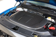 Load image into Gallery viewer, Top view of Anderson Composites Carbon Fiber Engine Cover highlighting weave pattern 