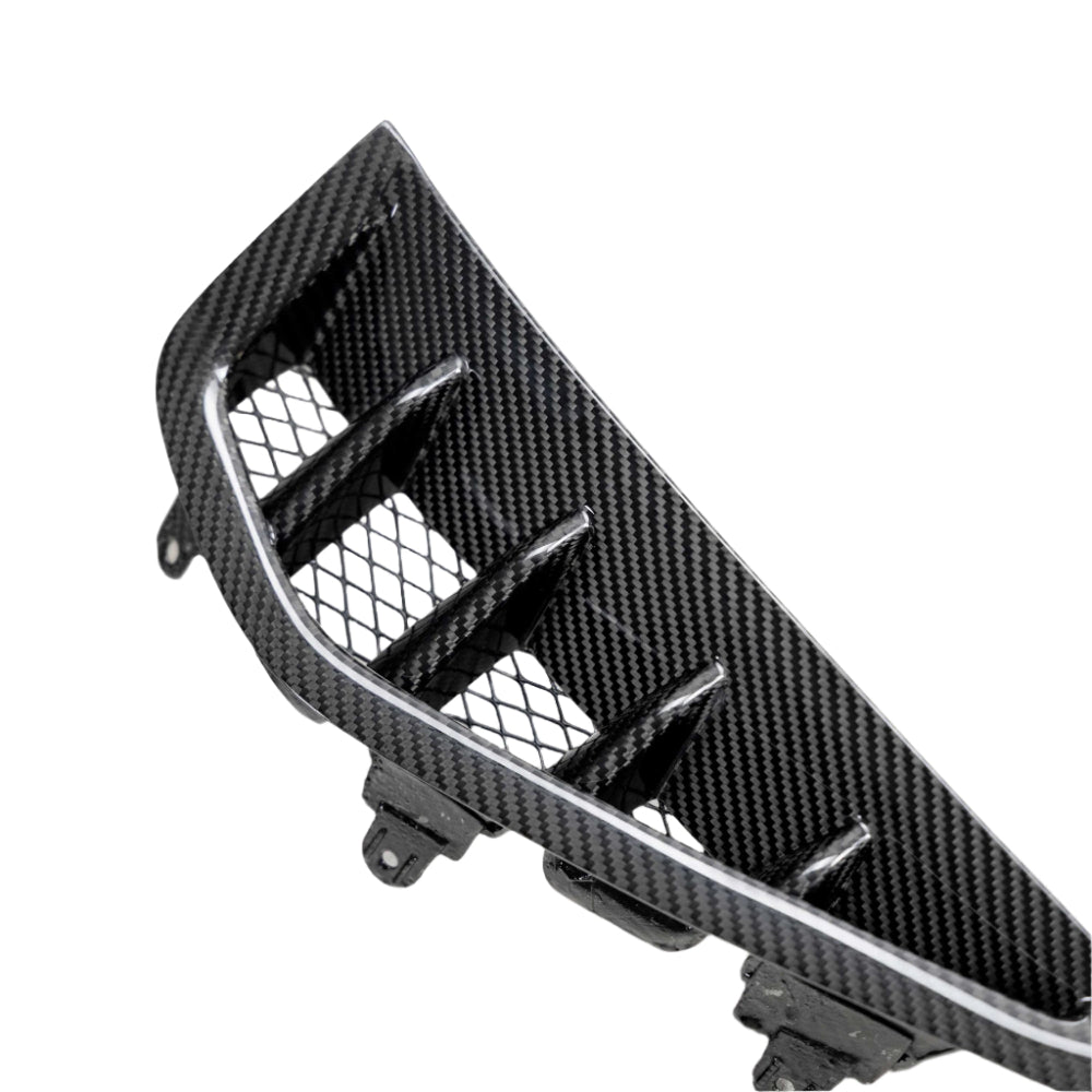 Angled detail view showing vent openings and fitment contours