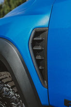 Load image into Gallery viewer, Pair of Anderson Composites Carbon Fiber Fender Vent Inserts displayed side by side