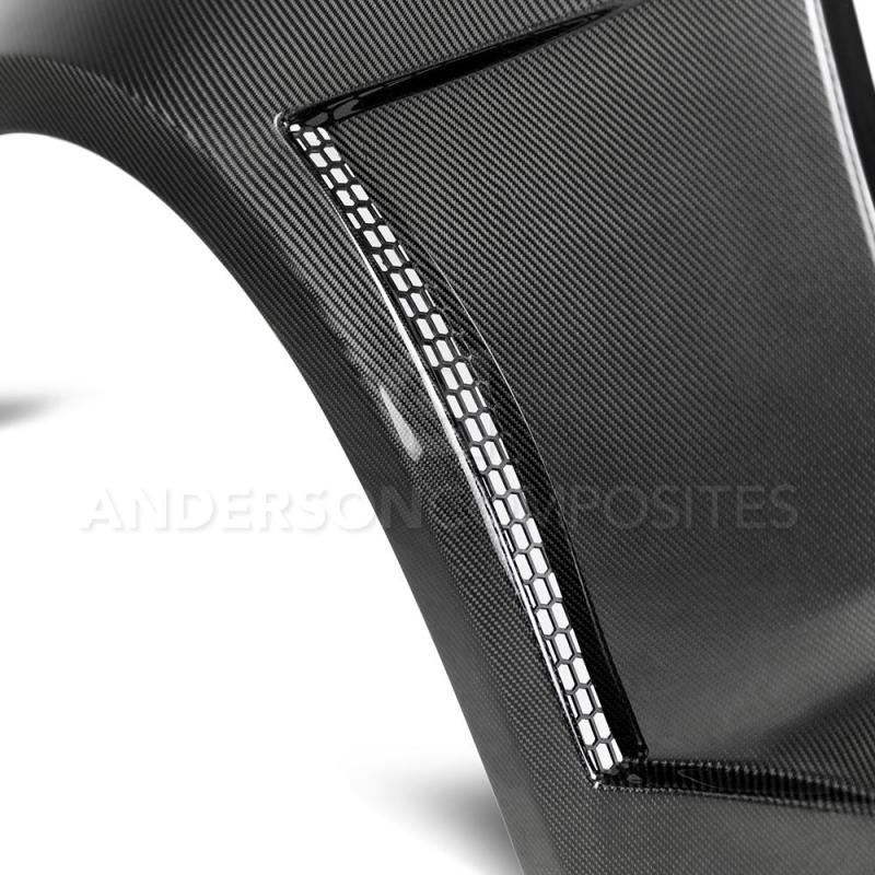 Anderson Composites AC-FF16CHCAM-SS 2016-2021 Chevrolet Camaro Type SS Fenders Carbon Fiber