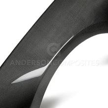 Load image into Gallery viewer, Anderson Composites 2018 Ford Mustang GT350 Style Carbon Fiber Fenders (Pair) Anderson Composites