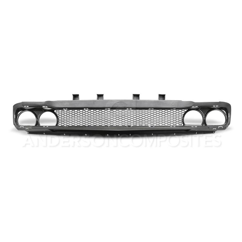 Anderson Composites 15-18 Dodge Challenger Type-AS Front Upper Grille Anderson Composites