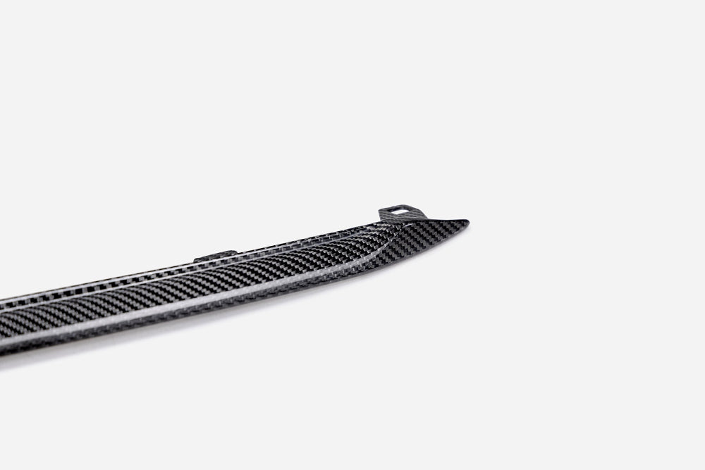 Side profile highlighting high-gloss surface of Anderson Composites grille trim for CT5 Blackwing