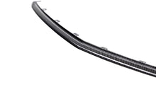 Load image into Gallery viewer, Close-up showing installation fitment of Type-OE carbon fiber upper grille trim on 2022–2024 Cadillac CT5 Blackwing