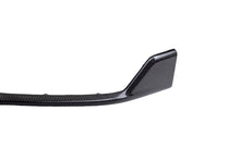 Load image into Gallery viewer, Gloss carbon fiber weave detail of Anderson Composites Mustang Mach 1 Front Chin Spoiler
