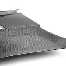 Load image into Gallery viewer, Anderson Composites 2020 Mustang Shelby GT500 Double Sided Carbon Fiber Hood Anderson Composites