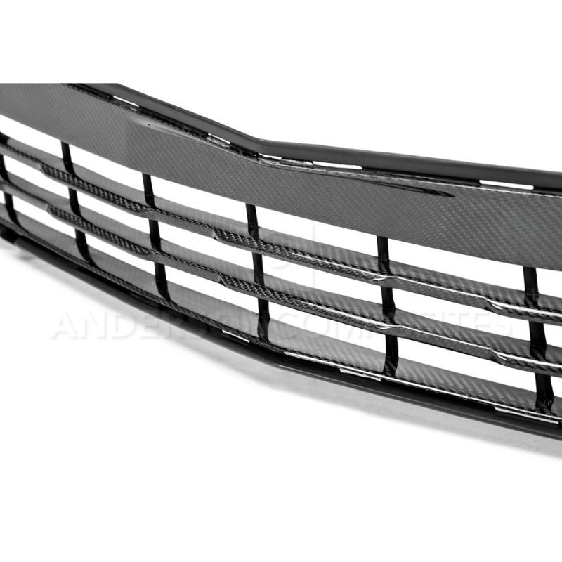 Anderson Composites 14-15 Chevrolet Camaro SS / 1LE / Z28 Front Lower Grille Anderson Composites
