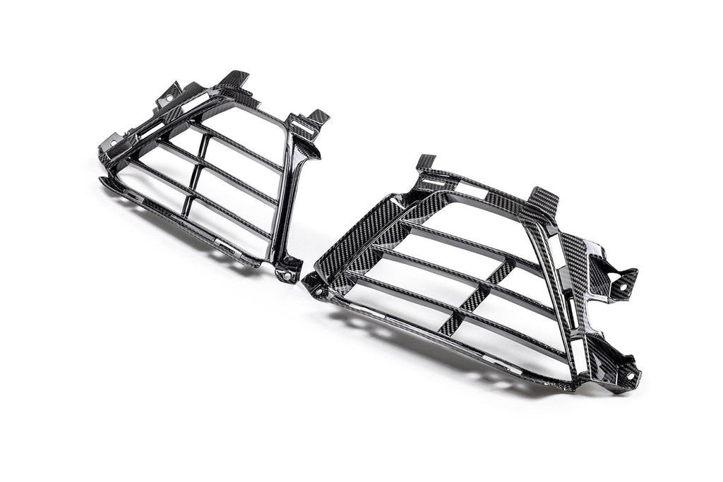 Anderson Composites 2022-2024 Cadillac CT5 Black Wing Type-OE Carbon Fiber Lower Grille