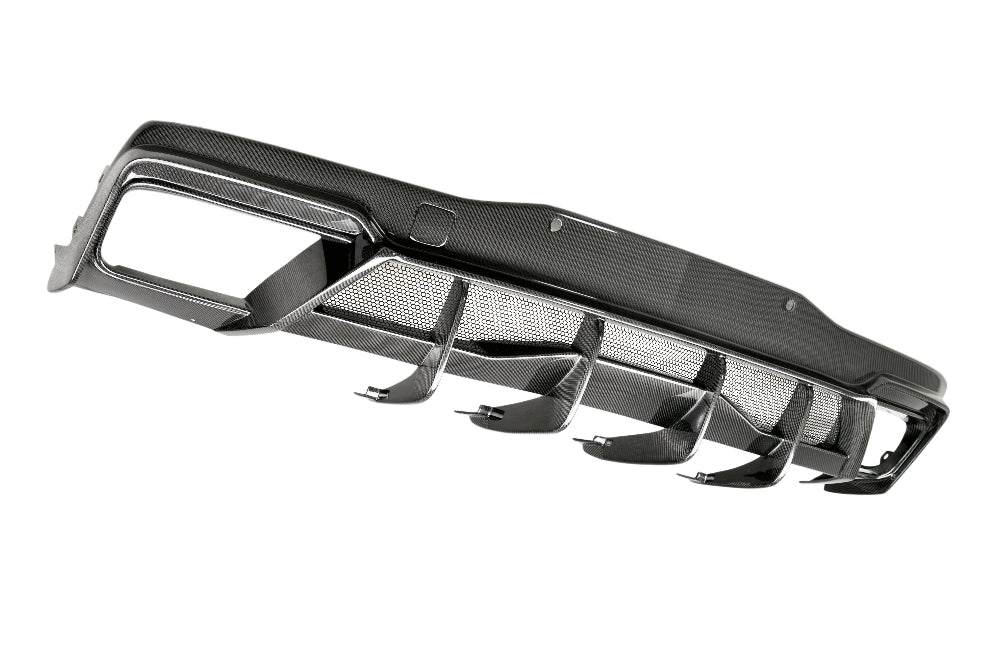 ANDAC-RD20CHC8-MB-Anderson Composites 2020-2025 Chevrolet Corvette (C8) Carbon Fiber Rear Diffuser-Diffusers-Anderson Composites