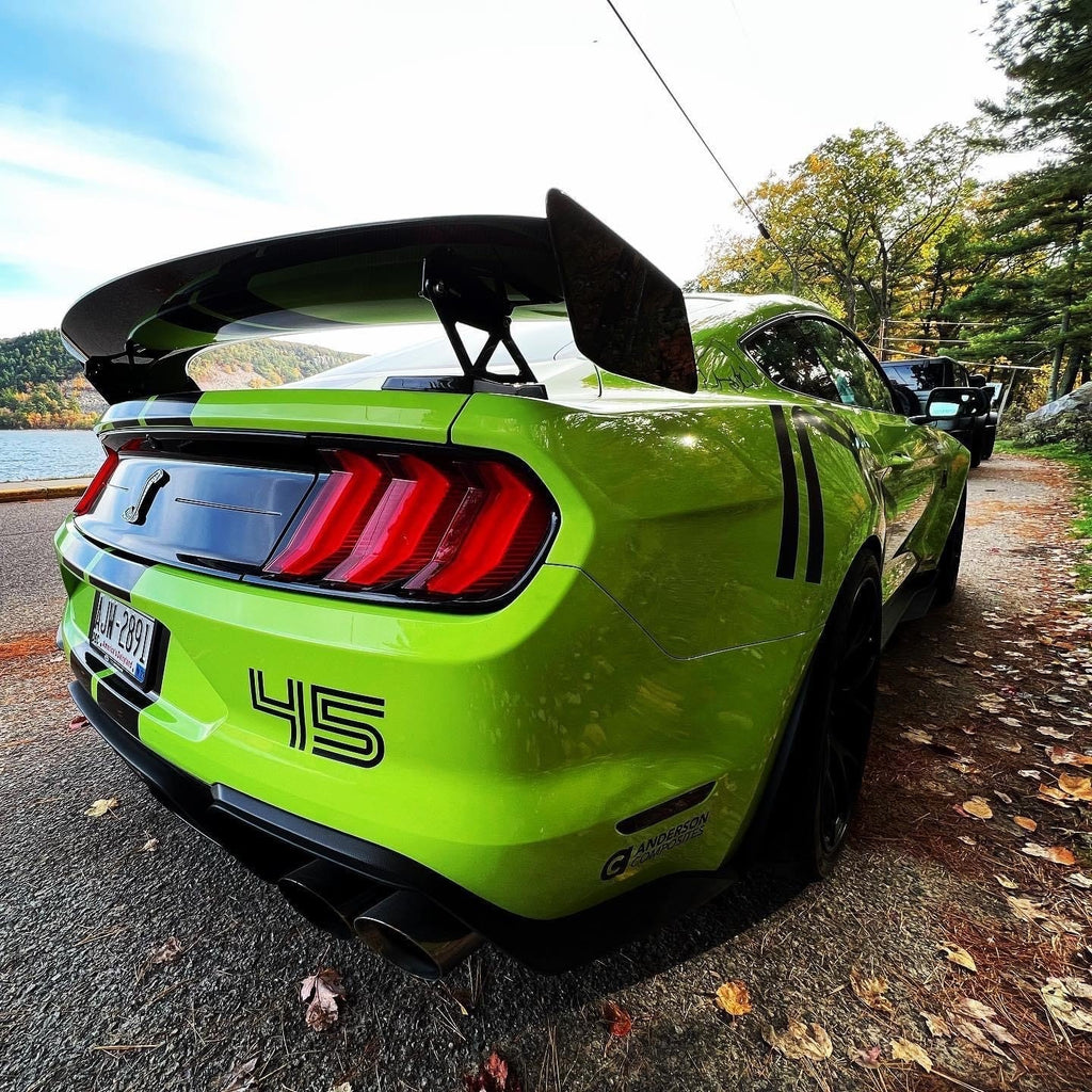 Anderson Composites 2020+ Ford Mustang Shelby GT500 Type-TPW Rear Spoiler SKU: AC-RS20FDMU500-TPWO