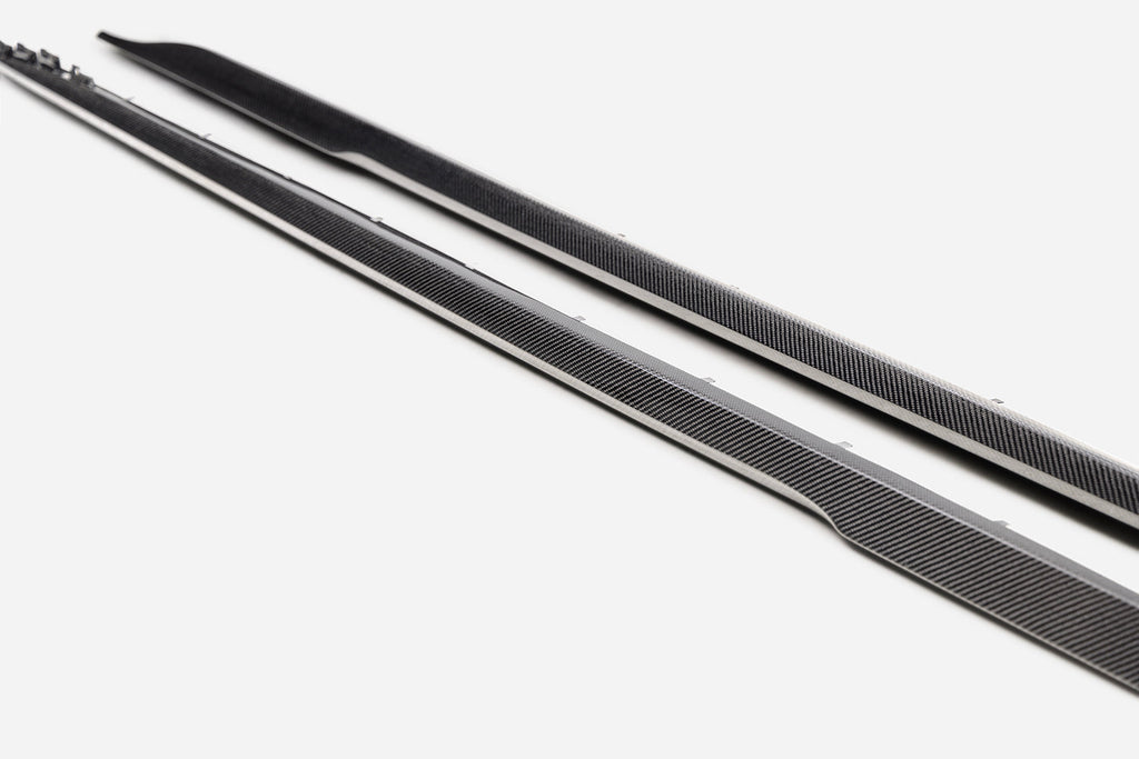 Anderson Composites 22-23 Cadillac CT5 Blackwing Type-ST Carbon Fiber Rocker Panel Extensions  SKU: AC-SS22CT5BW-ST