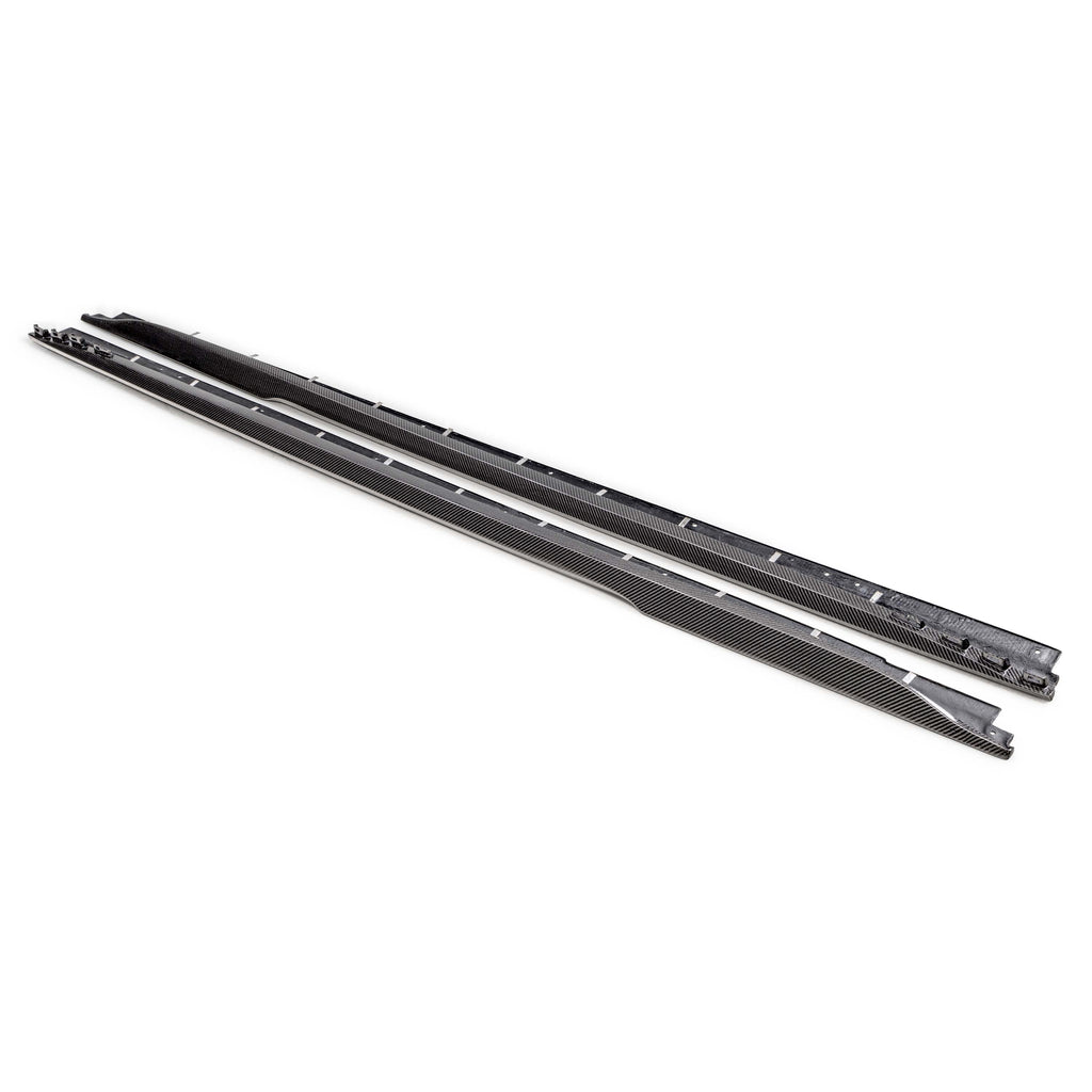 Anderson Composites 22-23 Cadillac CT5 Blackwing Type-ST Carbon Fiber Rocker Panel Extensions  SKU: AC-SS22CT5BW-ST