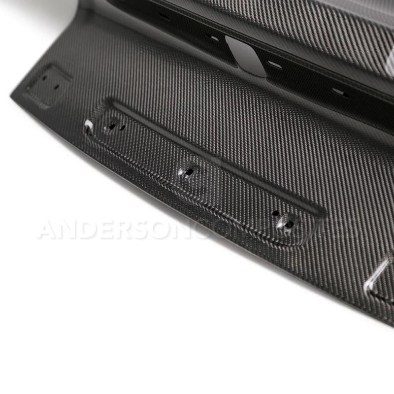 Anderson Composites 15-18 Ford Mustang Type-OE Double Sided Carbon Fiber Decklid Anderson Composites