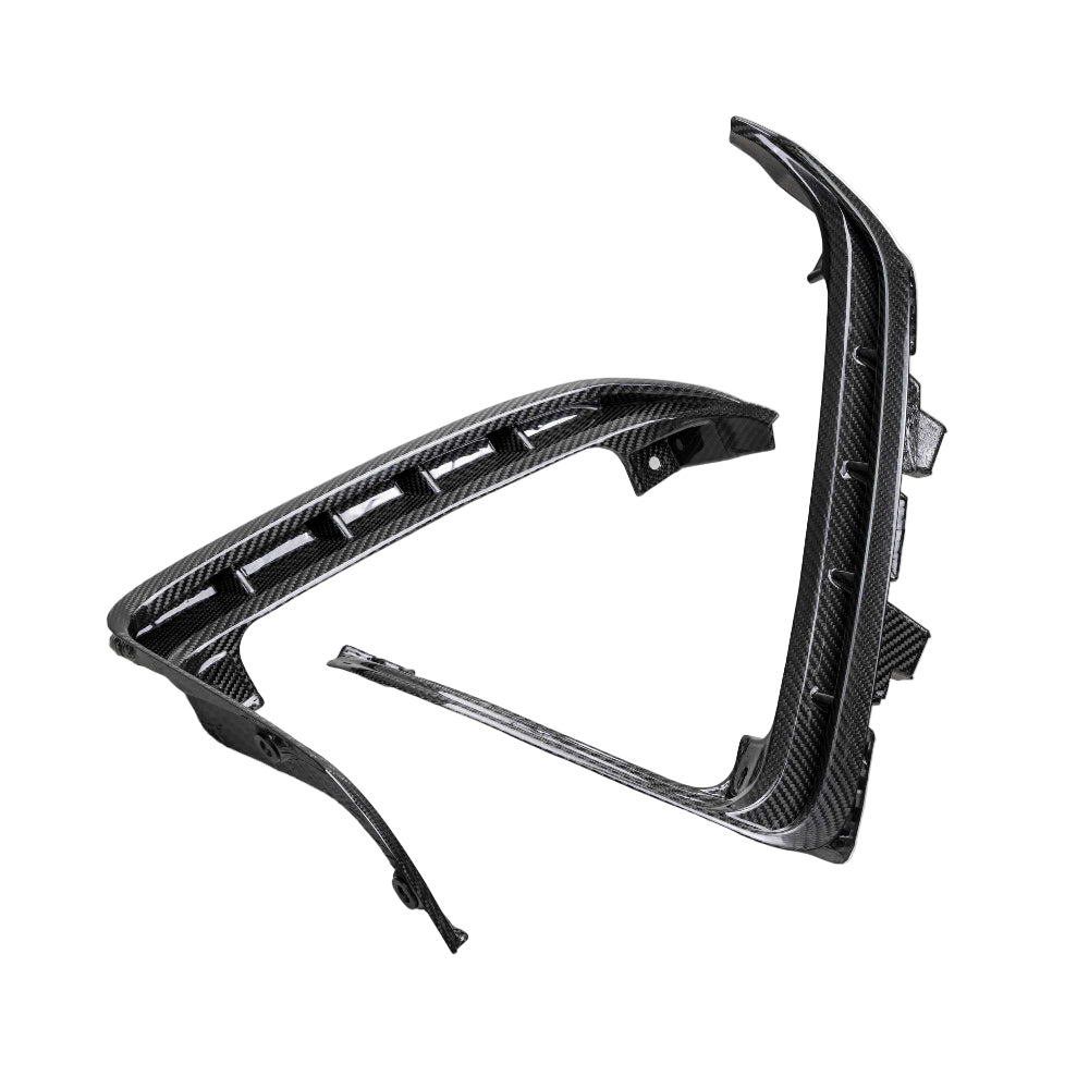 ANDAC-TLS21DGTRX - Anderson Composites 2021–2024 Dodge RAM TRX Carbon Fiber Taillight Surrounds - Exterior Trim