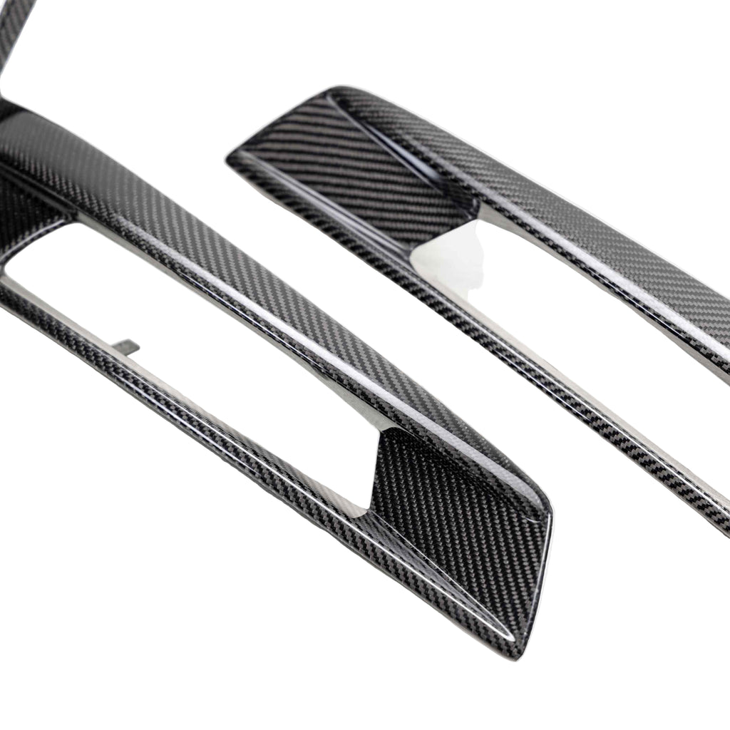 ANDAC-TSC20FDMU500 - Anderson Composites 2020–2023 Ford Mustang Carbon Fiber Turn Signal Bezels
