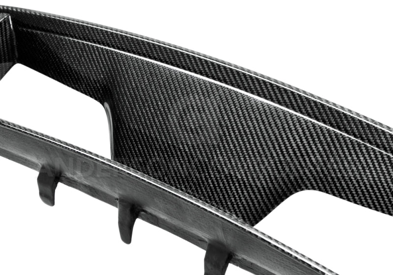 Anderson Composites 10-14 Ford Mustang/Shelby GT500 Front Upper Grille (w/ Spot for Cobra Emblem) Anderson Composites