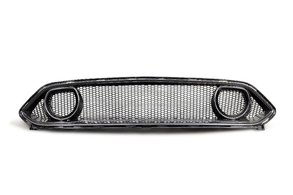 ANDAC-UG21FDMUM1 - Anderson Composites 2021–2023 Ford Mustang Mach 1 Carbon Fiber Upper Grille