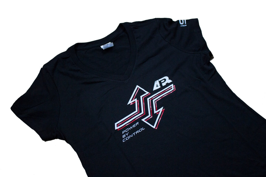 -APR Performance Lift and Downforce Arrows T-shirt-V-Neck