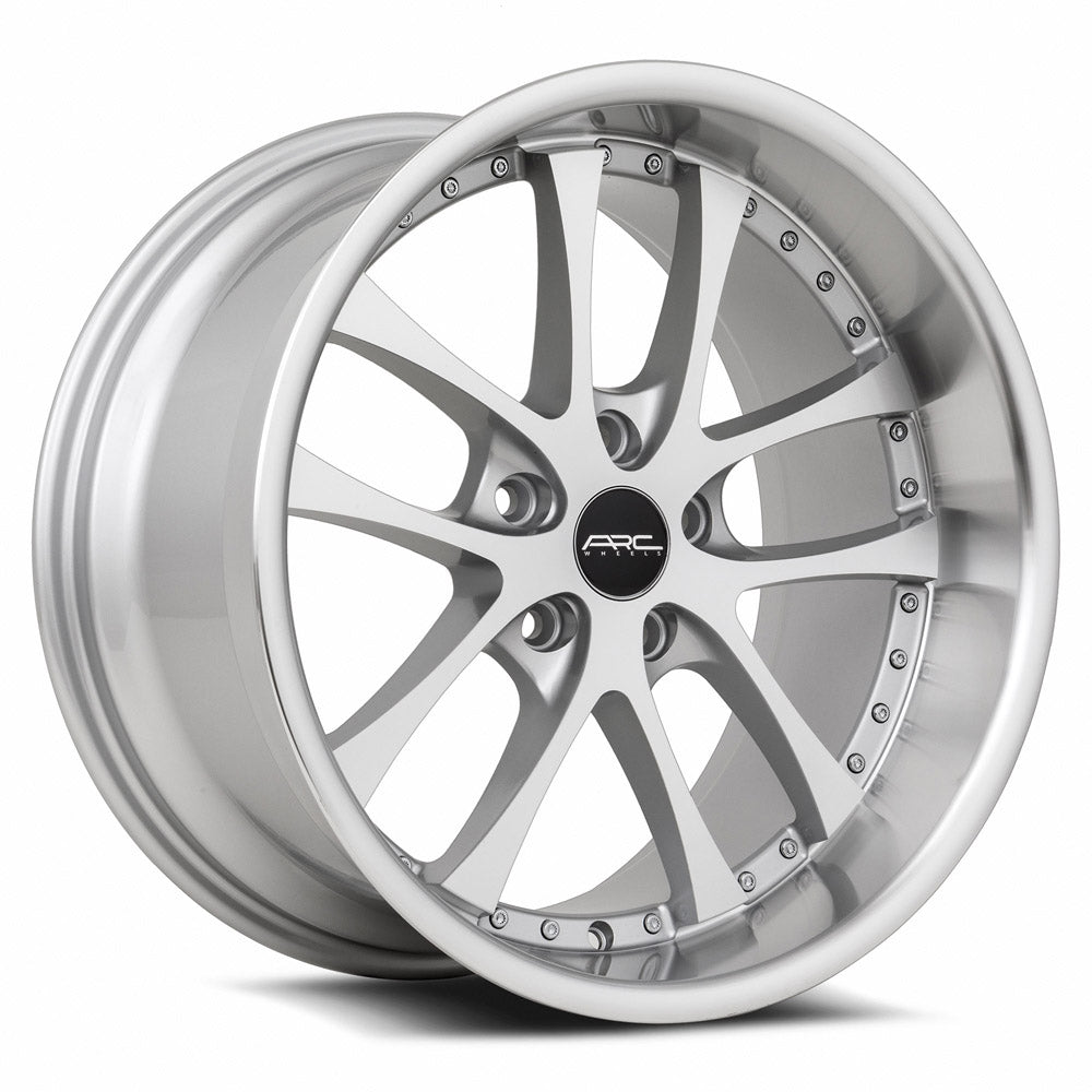 Vors Wheels Vors AR5 18x9.5 30 5x110mm 73.1mm Silver Machined Face