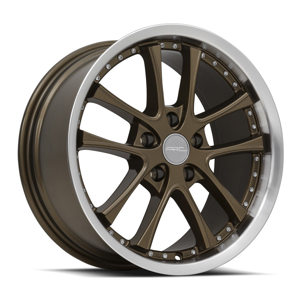 Vors Wheels Vors AR5 17x8 35 5x112mm 73.1mm Bronze Machined Lip