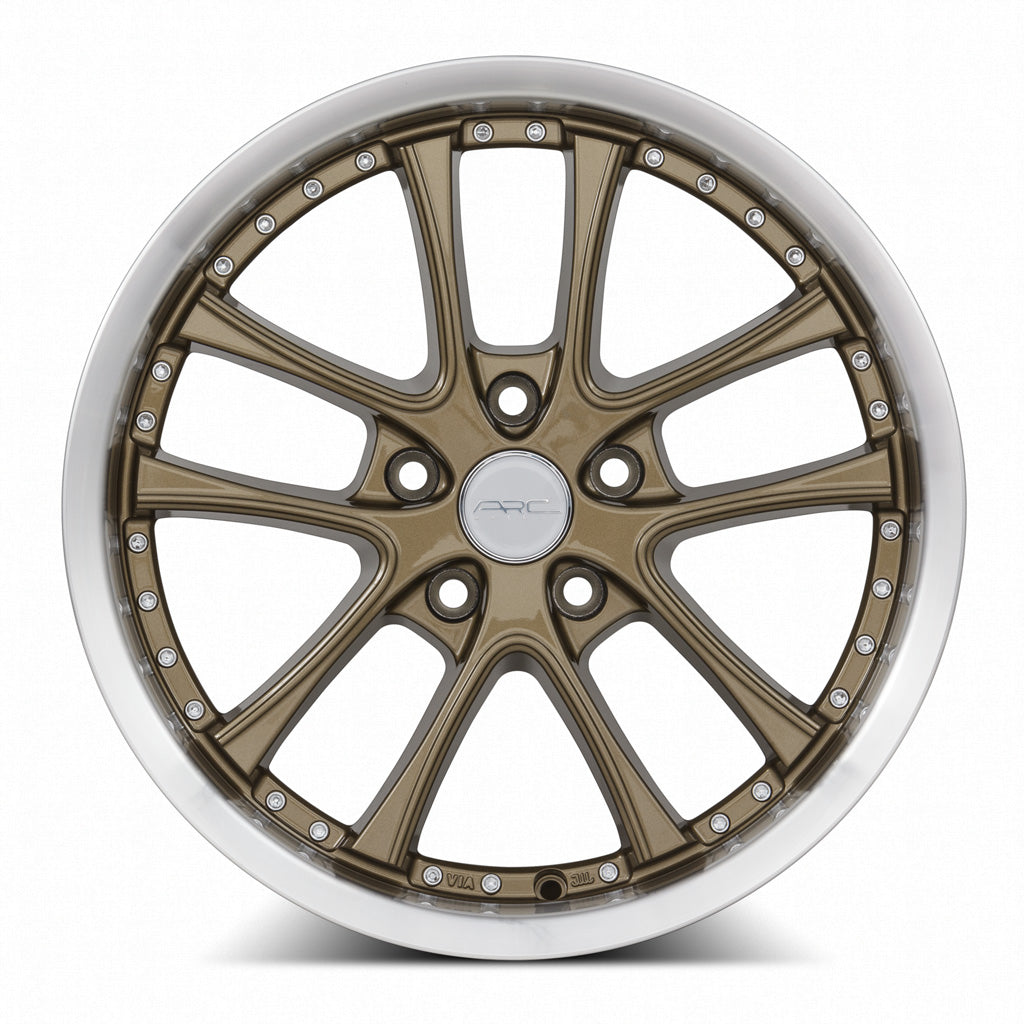 Vors Wheels Vors AR5 17x8 35 5x114.3mm 73.1mm Bronze Machined Lip