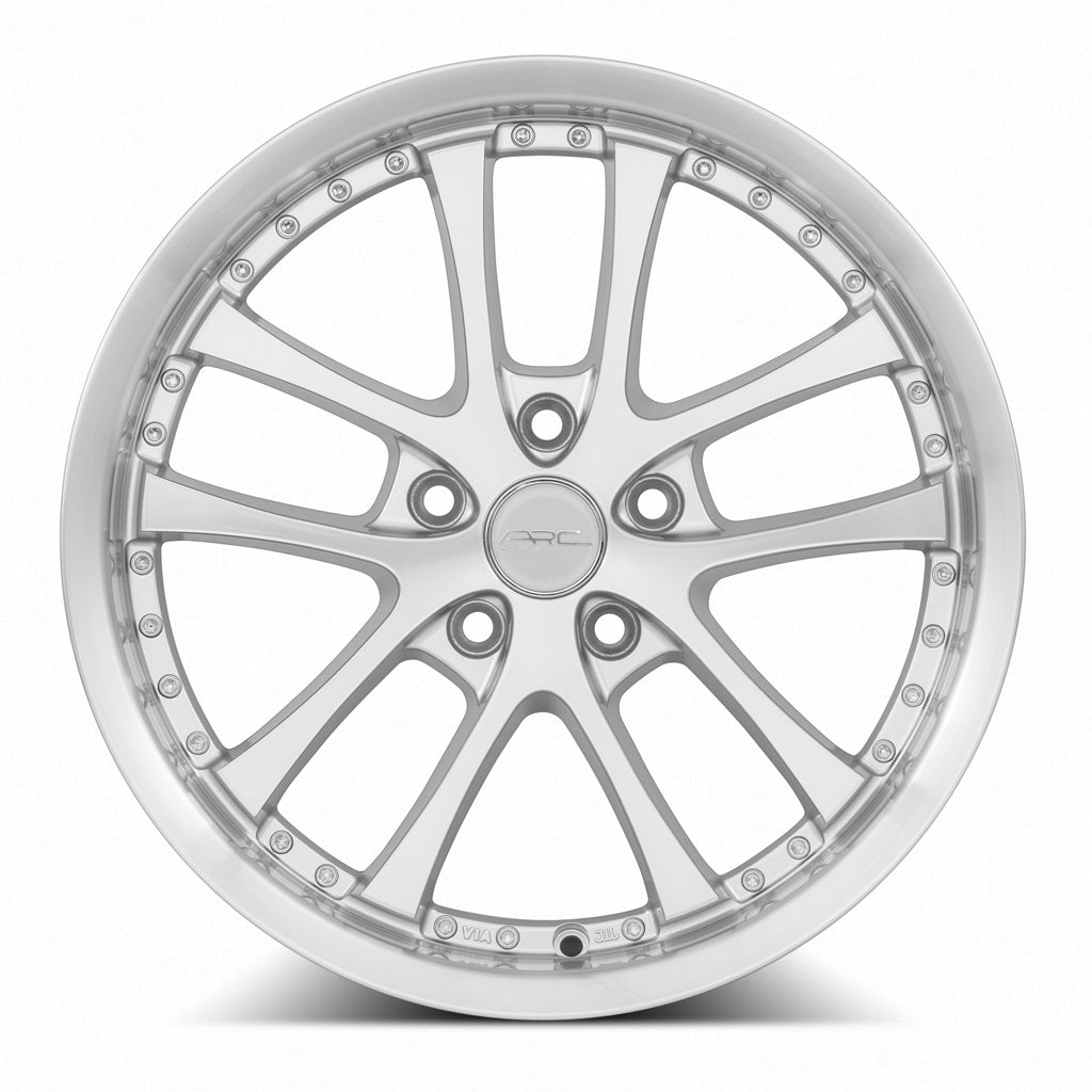Vors Wheels Vors AR5 17x8 35 5x114.3mm 73.1mm Silver Machined Face