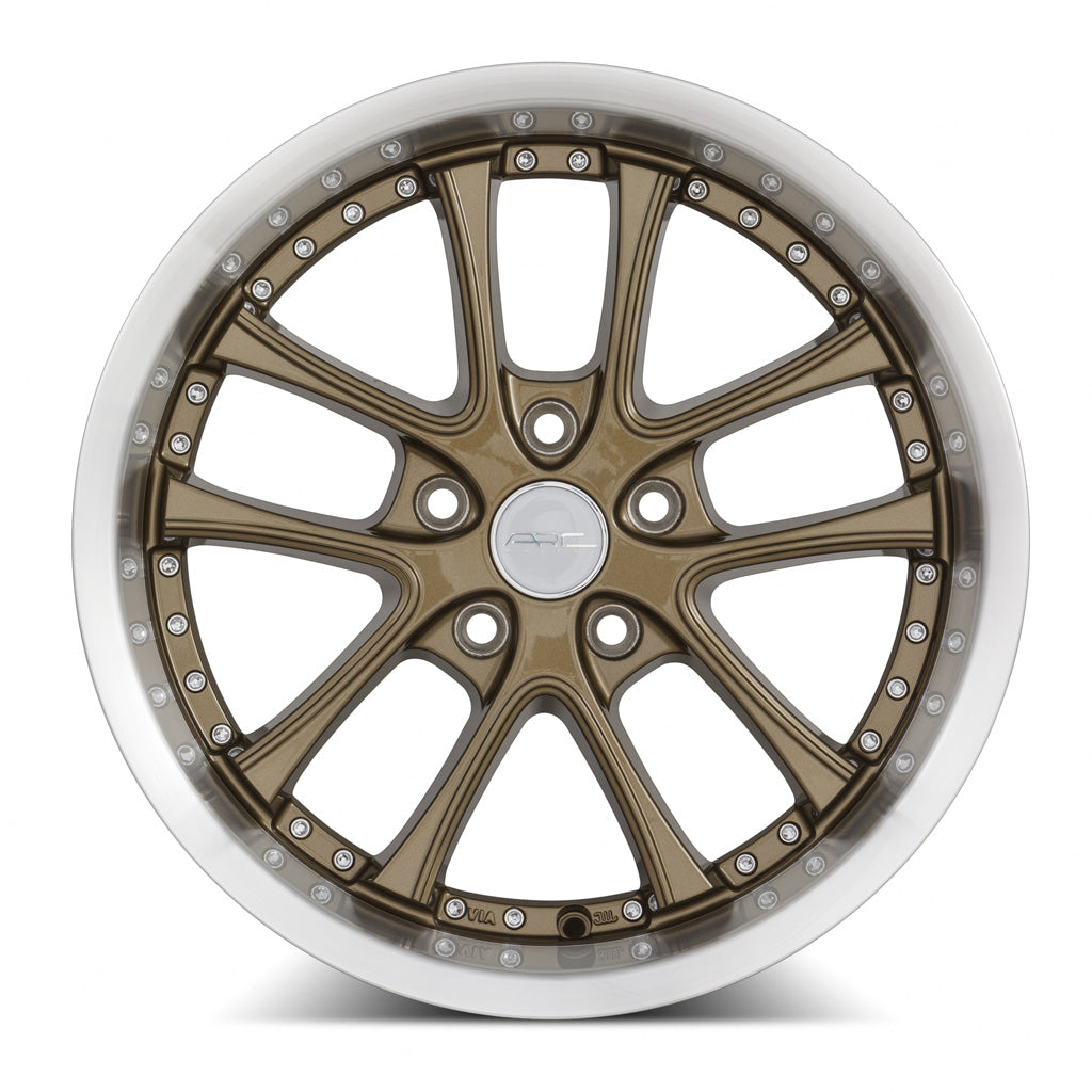 Vors Wheels Vors AR5 17x9 30 5x108mm 73.1mm Bronze Machined Lip