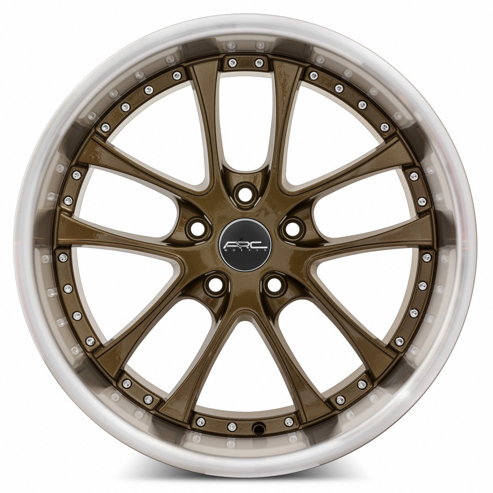 Vors Wheels Vors AR5 18x9.5 30 5x115mm 73.1mm Bronze Machined Lip