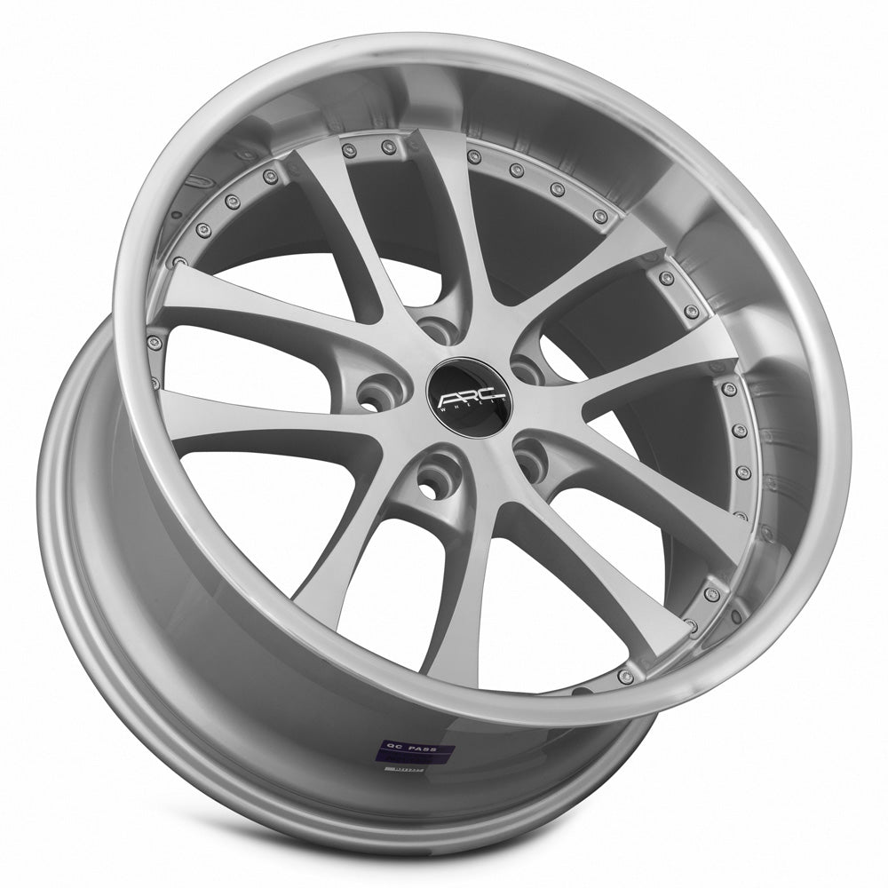 Vors Wheels Vors AR5 18x9.5 30 5x110mm 73.1mm Silver Machined Face