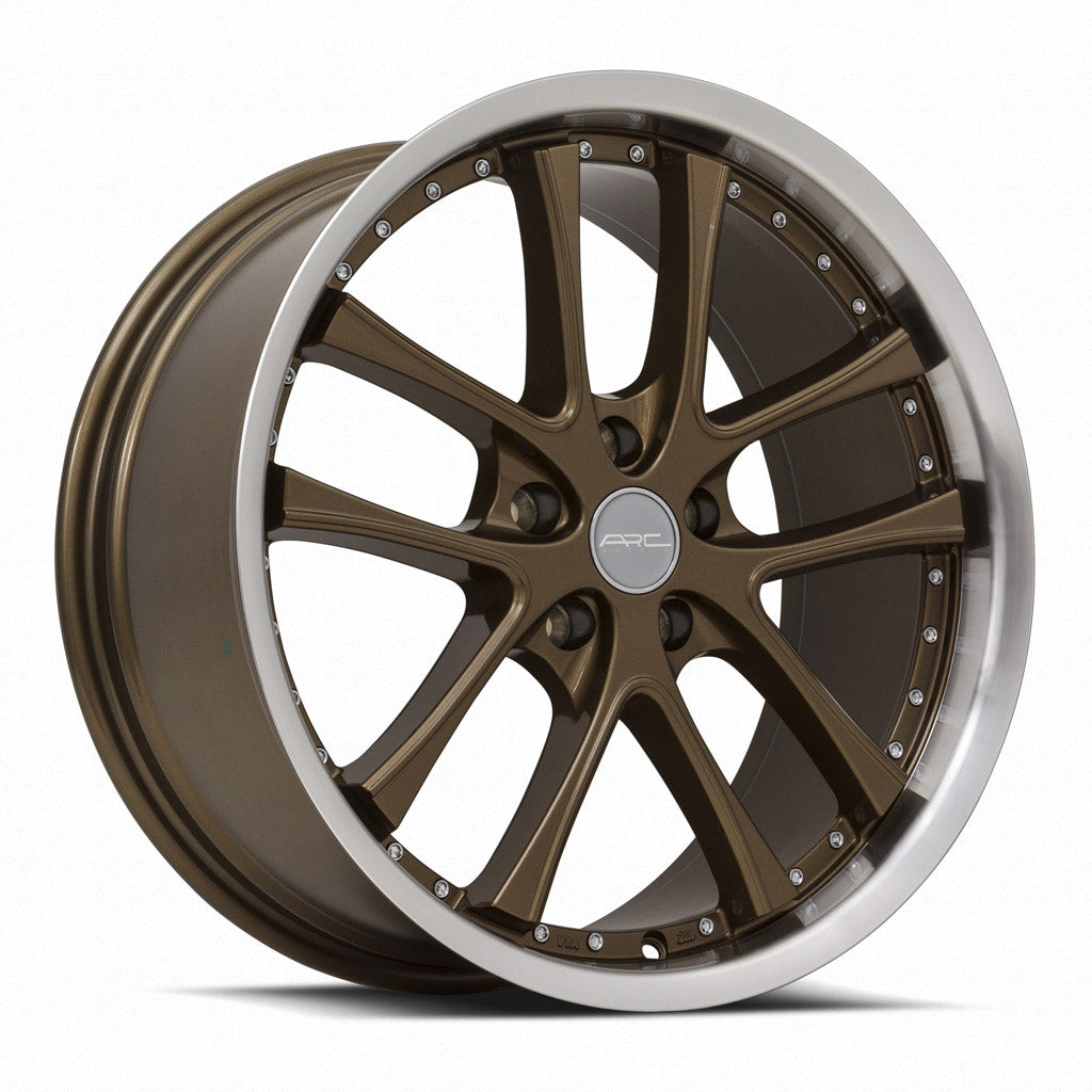 Vors Wheels Vors AR5 19x8.5 35 5x108mm 73.1mm Bronze Machined Lip