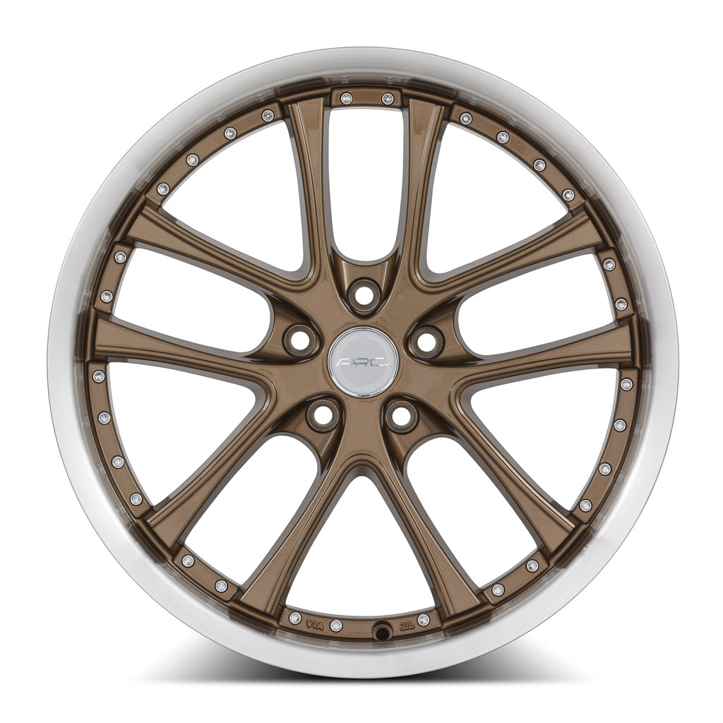 Vors Wheels Vors AR5 19x8.5 35 5x108mm 73.1mm Bronze Machined Lip