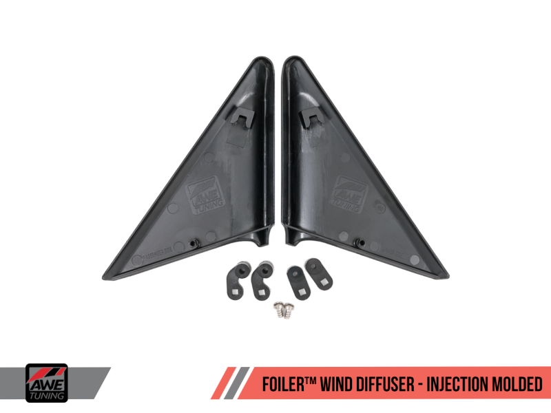 AWE Tuning Foiler Wind Diffuser for Porsche 991 / 981 / 718 - Black Ops Auto Works