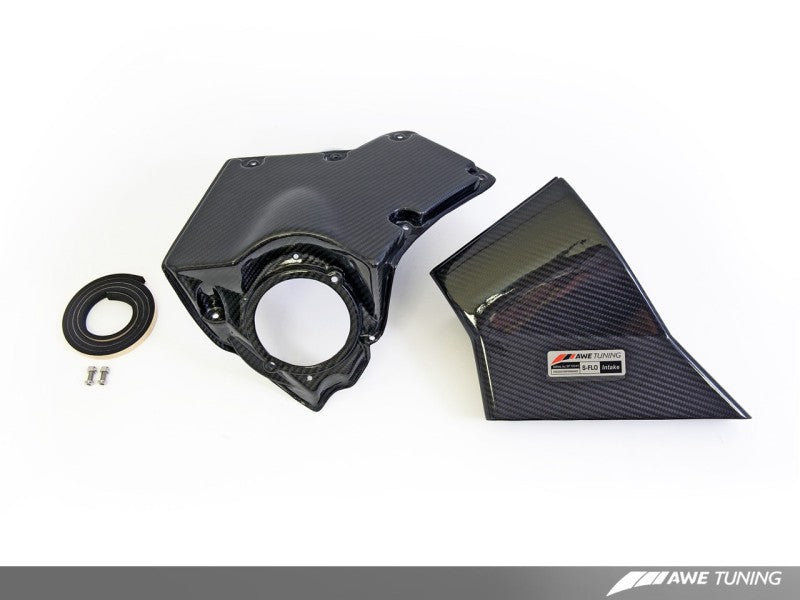 AWE Tuning B8 S5 4.2L S-FLO Carbon Intake - Black Ops Auto Works