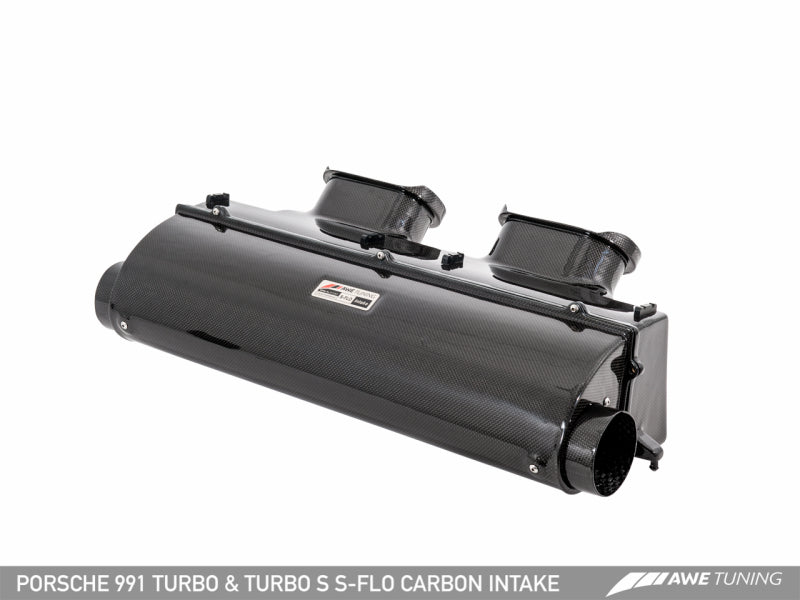 AWE Tuning Porsche 991 (991.2) Turbo and Turbo S S-FLO Carbon Intake - Black Ops Auto Works