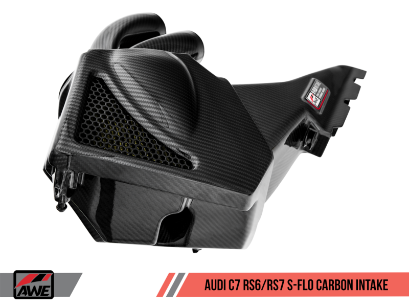 AWE Tuning Audi C7 RS6 / RS7 4.0T S-FLO Carbon Intake V2 - Black Ops Auto Works