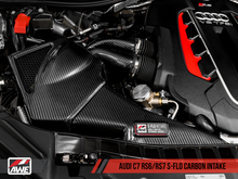 Load image into Gallery viewer, AWE Tuning Audi C7 RS6 / RS7 4.0T S-FLO Carbon Intake V2 - Black Ops Auto Works
