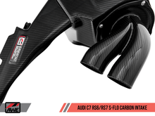 Load image into Gallery viewer, AWE Tuning Audi C7 RS6 / RS7 4.0T S-FLO Carbon Intake V2 - Black Ops Auto Works