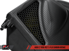 Load image into Gallery viewer, AWE Tuning Audi C7 RS6 / RS7 4.0T S-FLO Carbon Intake V2 - Black Ops Auto Works