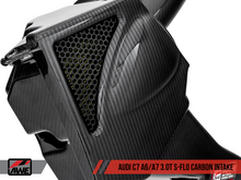 Load image into Gallery viewer, AWE Tuning Audi C7 A6 / A7 3.0T S-FLO Carbon Intake V2 - Black Ops Auto Works