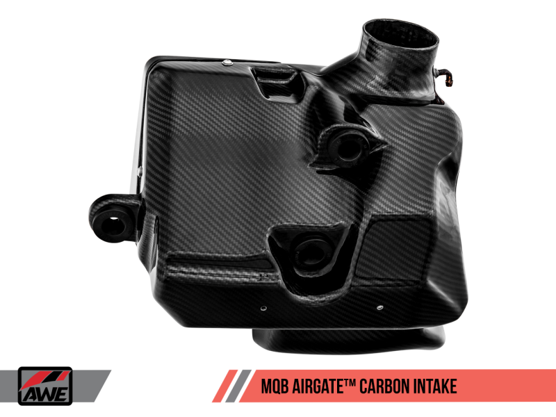 AWE Tuning Audi / Volkswagen MQB 1.8T/2.0T/Golf R Carbon Fiber AirGate Intake w/ Lid - Black Ops Auto Works
