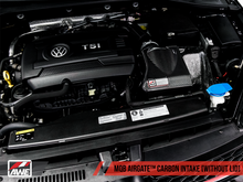 Load image into Gallery viewer, AWE Tuning Audi / Volkswagen MQB 1.8T/2.0T/Golf R Carbon Fiber AirGate Intake w/ Lid - Black Ops Auto Works