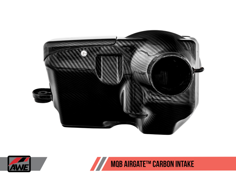 AWE Tuning Audi / Volkswagen MQB 1.8T/2.0T/Golf R Carbon Fiber AirGate Intake w/ Lid - Black Ops Auto Works