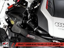 Load image into Gallery viewer, AWE Tuning Audi B9/B9.5 S4/S5/RS5 3.0T Carbon Fiber AirGate Intake w/ Lid - Black Ops Auto Works