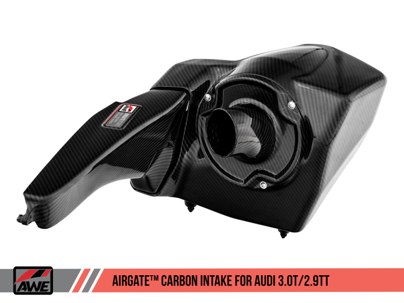 AWE Tuning Audi B9/B9.5 S4/S5/RS5 3.0T Carbon Fiber AirGate Intake w/ Lid - Black Ops Auto Works